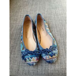 Fslny embroidered flats  